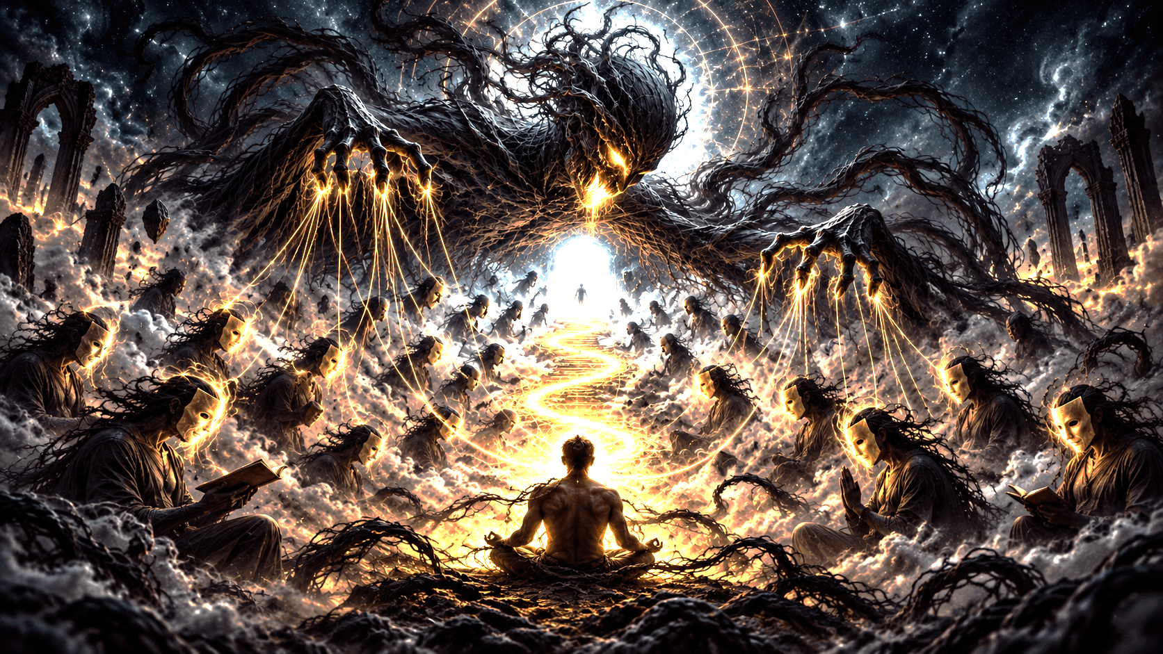 La Larva Astral: Cuando el Ego se Viste de Luz